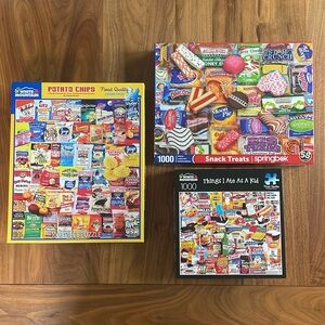 Food Themed Puzzle Bundle (3)